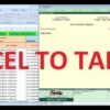 Excel to Tally Single Addon