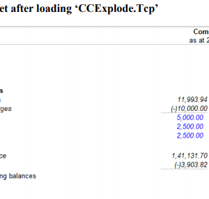 Cost Center Explode Tally Prime TDL