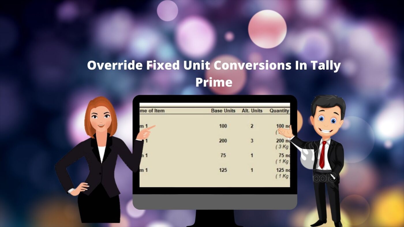 Override Fixed Unit Conversions