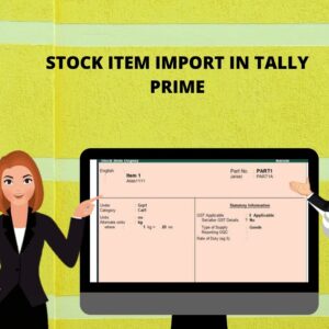 STOCK ITEM IMPORT