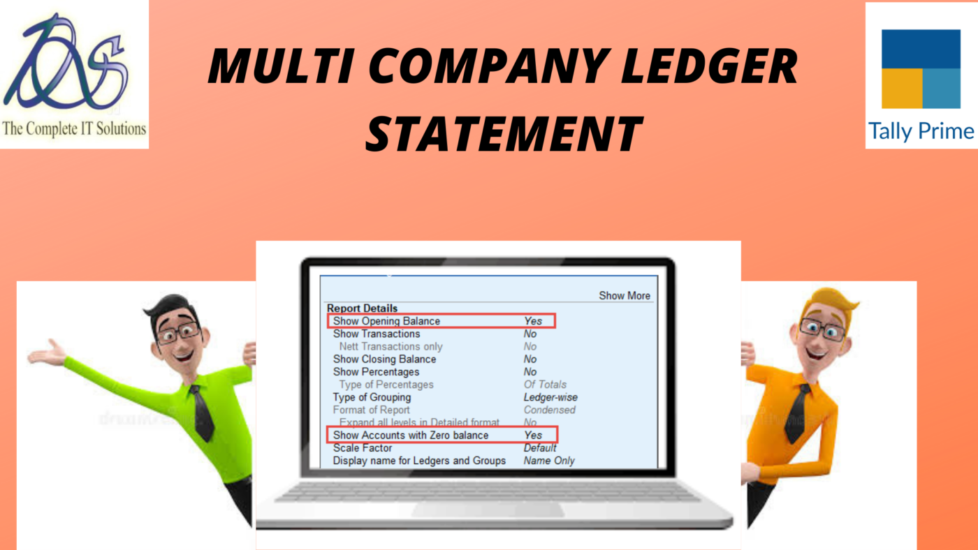 MULTI COMPANY LEDGER STATEMENT
