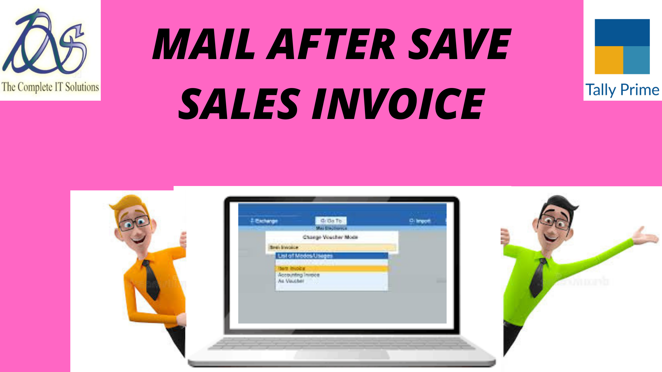 MAIL AFTER SAVE SALES INVOICE