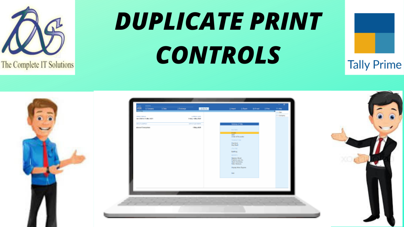DUPLICATE PRINT CONTROLS