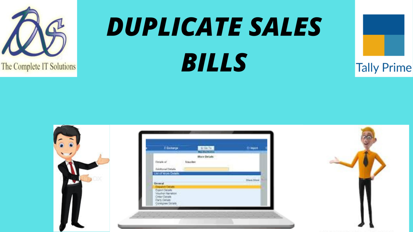 DUPLICATE SALES BILLS