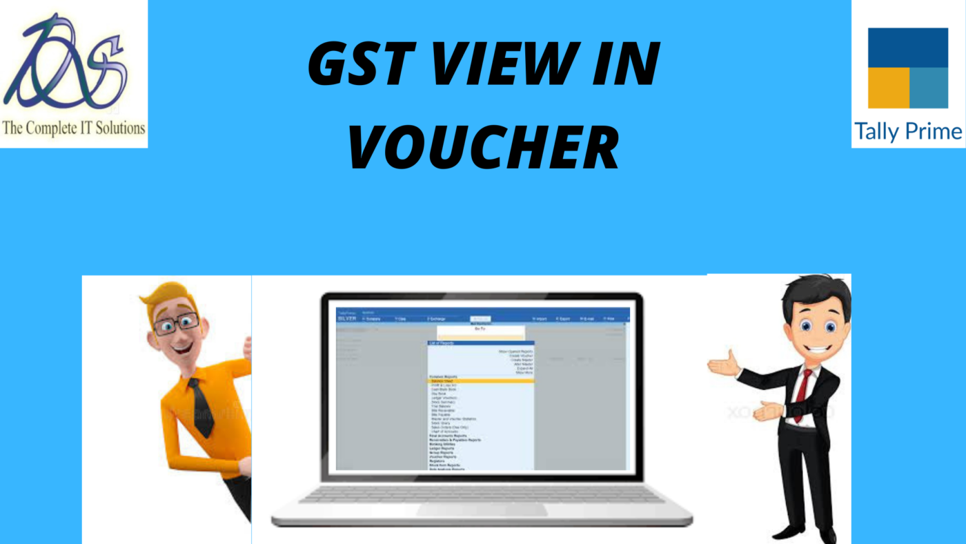 GST VIEW IN VOUCHER