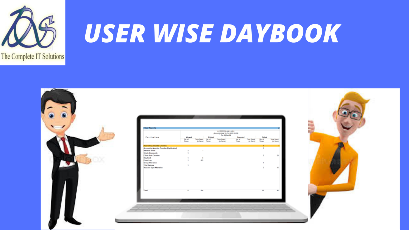 USER WISE DAYBOOK