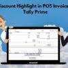 Discount Highlight in POS Invoice