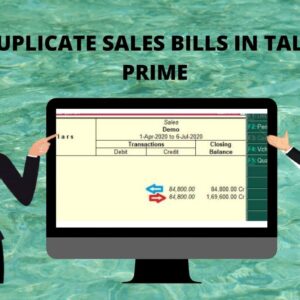 Duplicate Sales Bills