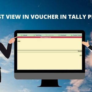 GST/ VAT view in voucher IN Tally Prime TCP