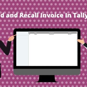 Hold and Recall Invoice